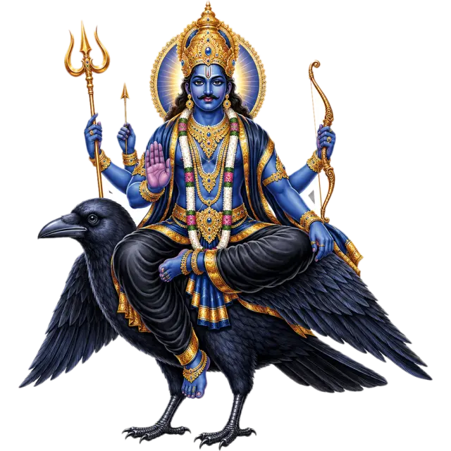 Shani — Discipline, delay, labour, old age